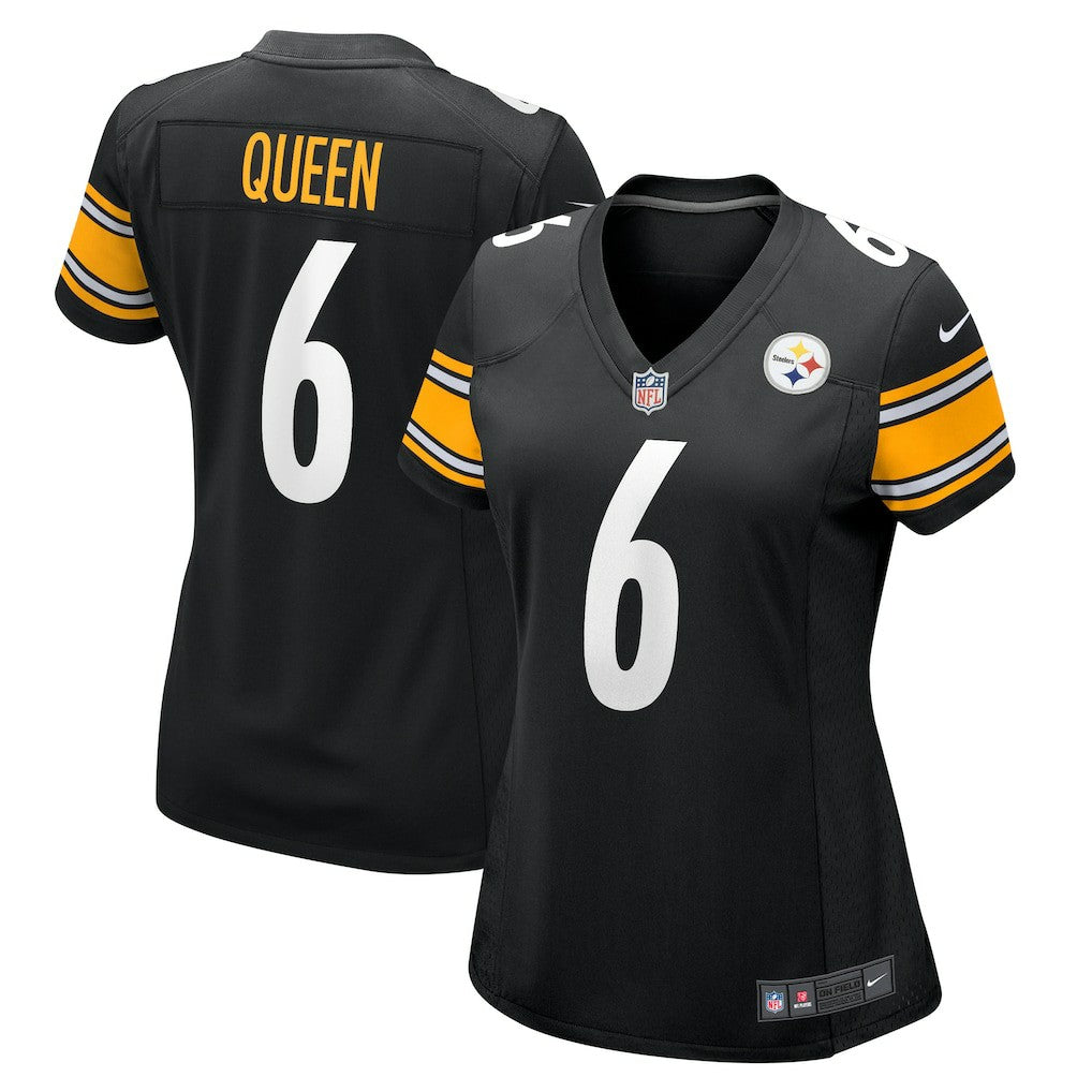 Pittsburgh Steelers Nike Patrick Queen  Women's Game Player Jersey