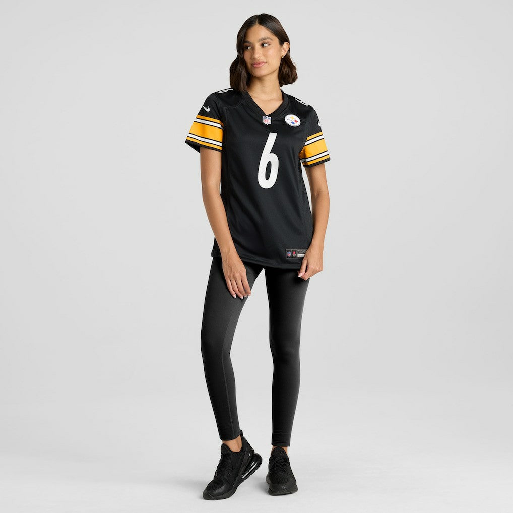 Pittsburgh Steelers Nike Patrick Queen  Women's Game Player Jersey