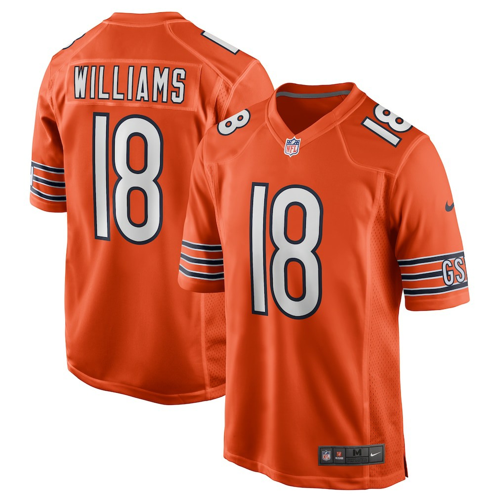 Chicago Bears Nike Caleb Williams  Alternate Player Game Jersey