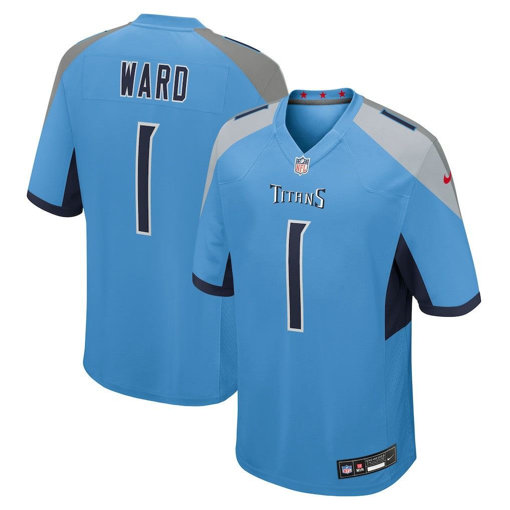 Tennessee Titans Nike Cameron Ward  2025 NFL Draft First Round Pick Game Jersey