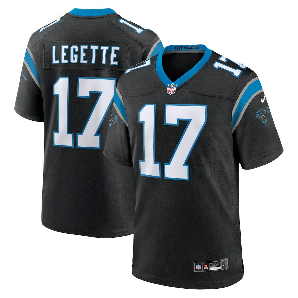 Carolina Panthers Nike Xavier Legette  2024 NFL First Round Pick Game Player Jersey