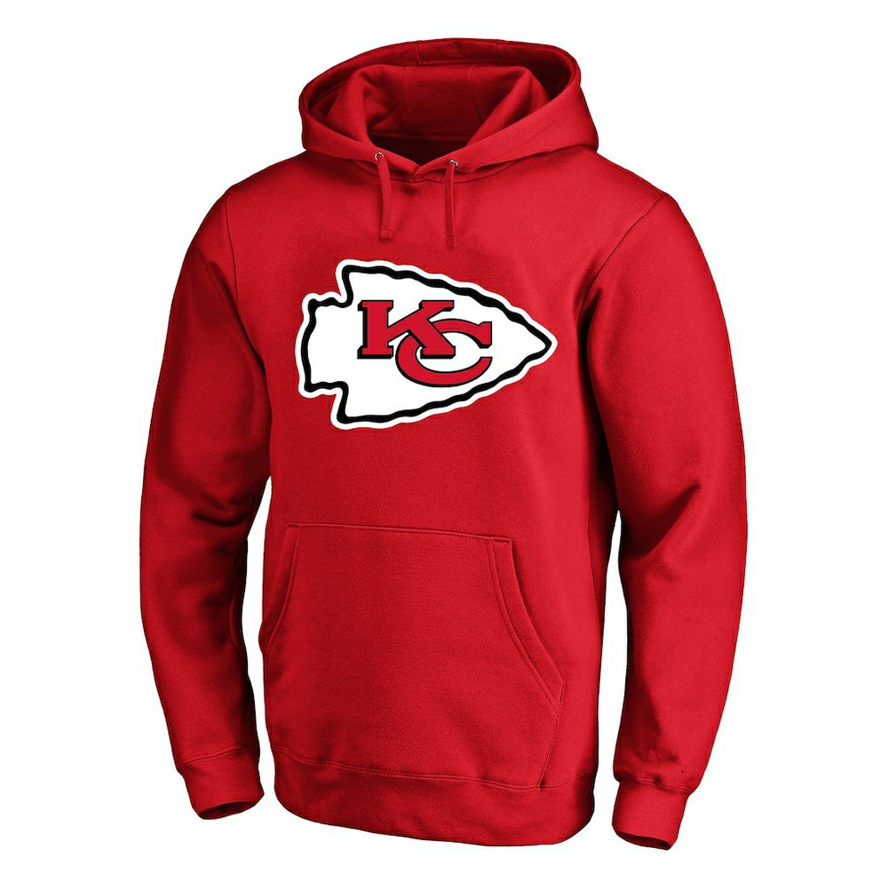Kansas City Chiefs Fanatics Travis Kelce  Big & Tall Name & Number Fleece Pullover Hoodie