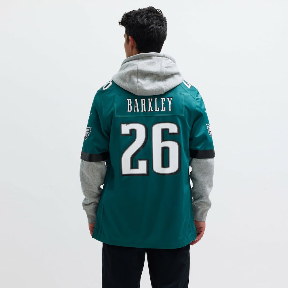 Philadelphia Eagles Nike Saquon Barkley  Game Player Jersey