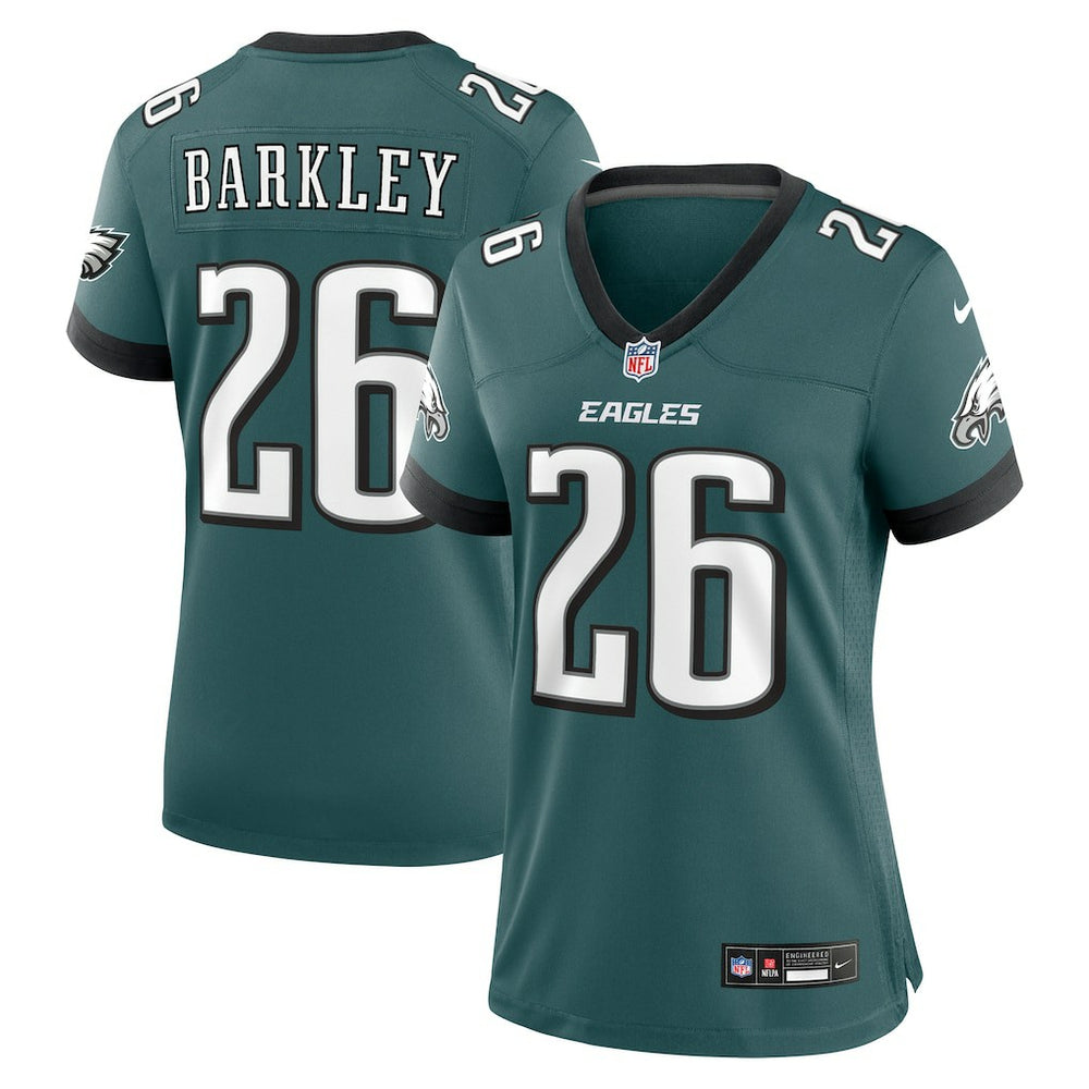 Philadelphia Eagles Nike Saquon Barkley  Women's Game Player Jersey