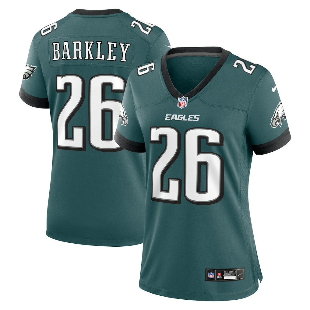 Philadelphia Eagles Nike Saquon Barkley  Women's Game Player Jersey
