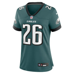 Philadelphia Eagles Nike Saquon Barkley  Women's Game Player Jersey