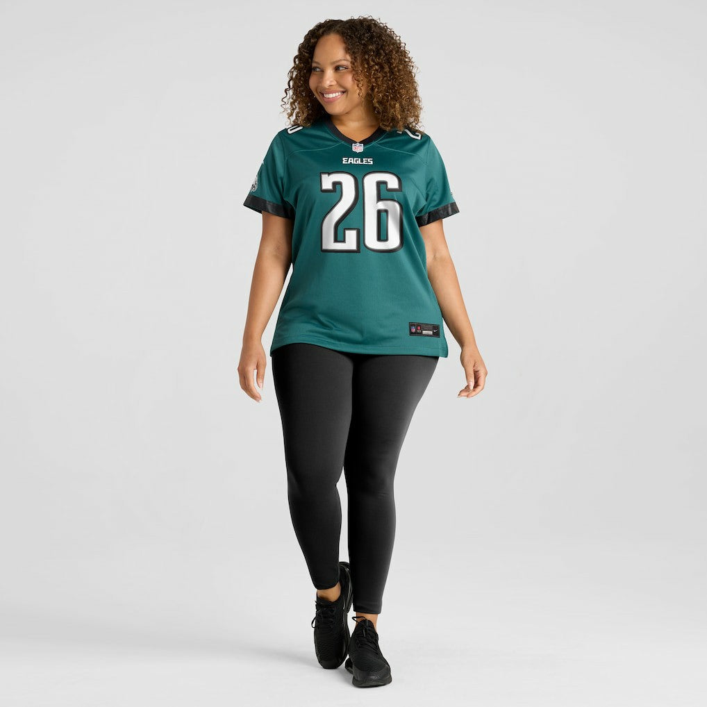 Philadelphia Eagles Nike Saquon Barkley  Women's Game Player Jersey