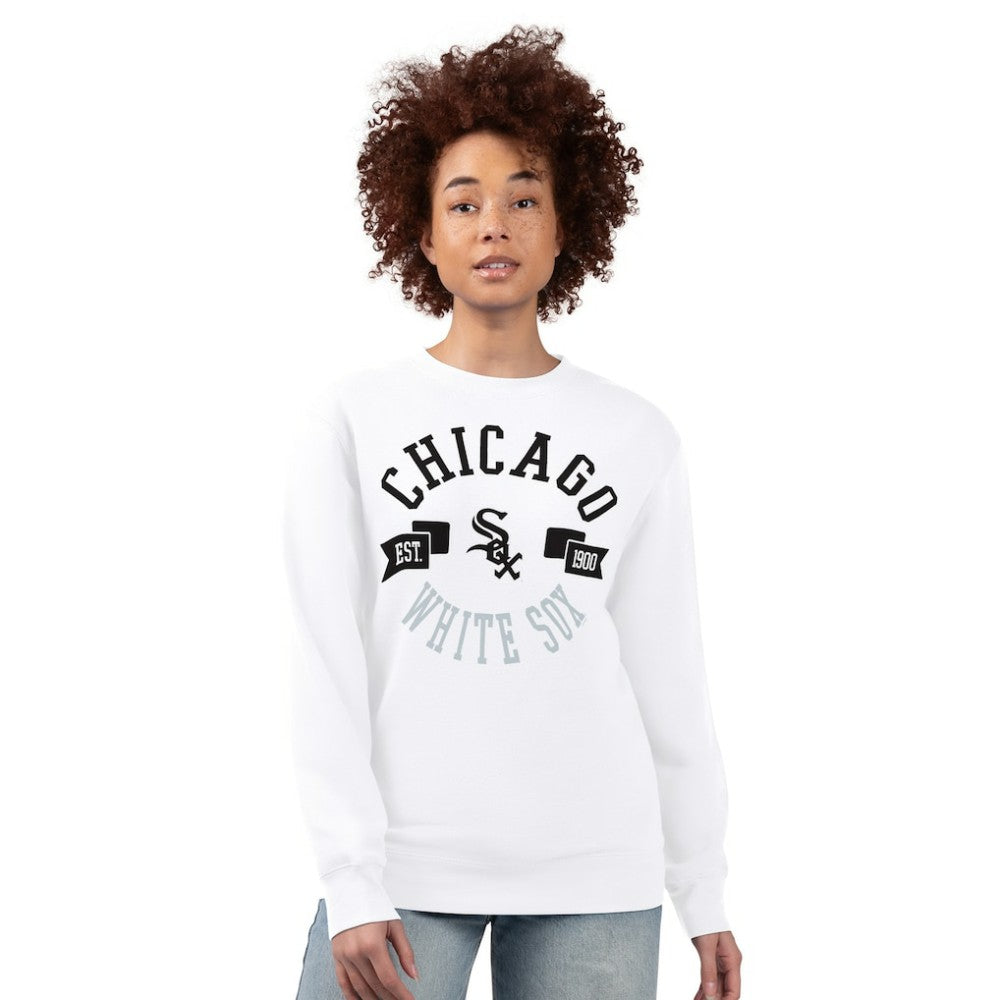 Chicago White Sox G-III 4Her by Carl Banks Women's Team Logo Fleece Pullover Sweatshirt | MLB On Sale