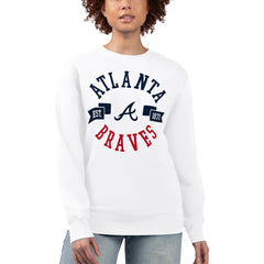 Atlanta Braves G-III 4Her by Carl Banks Women's Team Logo Fleece Pullover Sweatshirt | MLB Near me