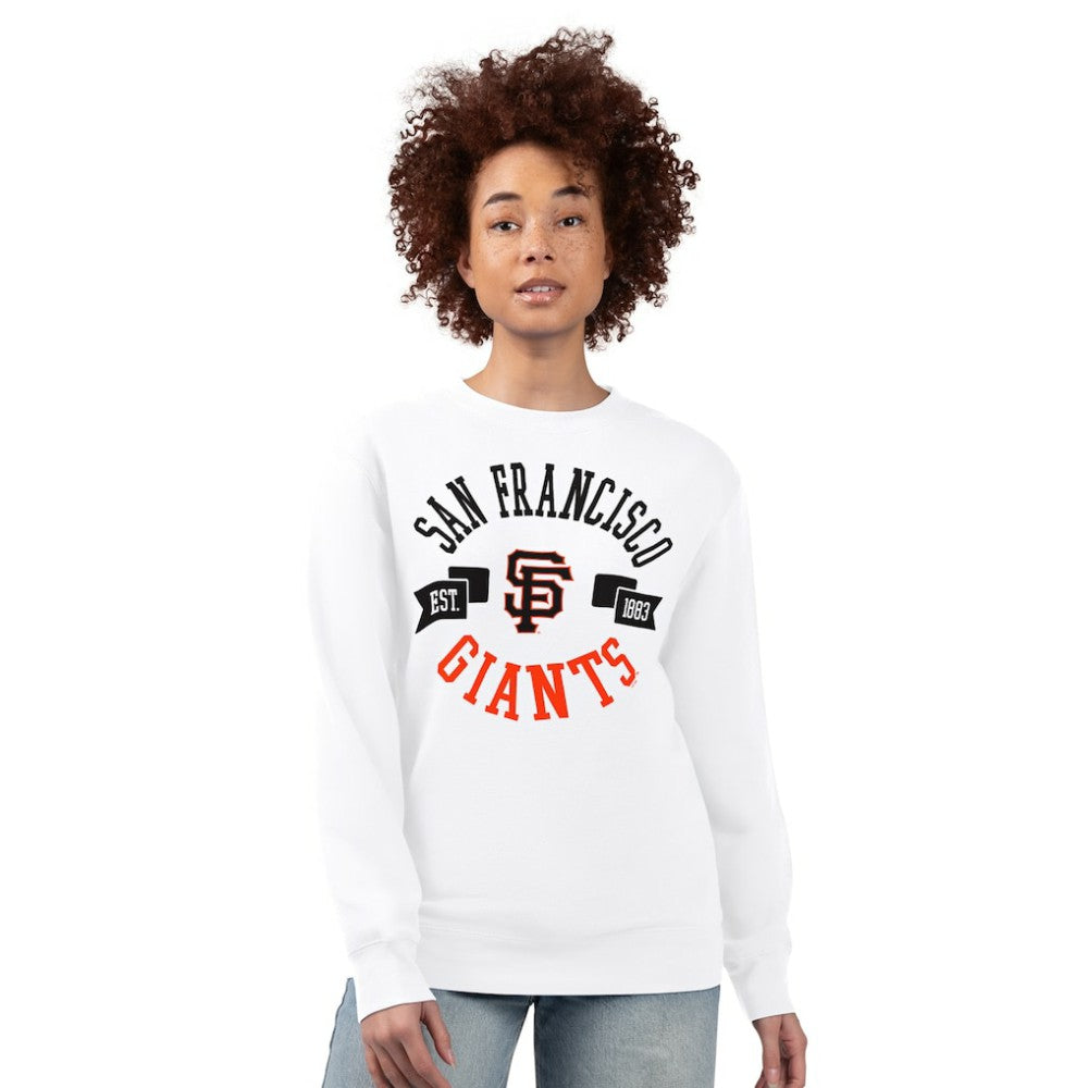 San Francisco Giants G-III 4Her by Carl Banks Women's Team Logo Fleece Pullover Sweatshirt | MLB For sale