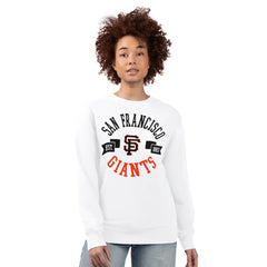 San Francisco Giants G-III 4Her by Carl Banks Women's Team Logo Fleece Pullover Sweatshirt | MLB For sale