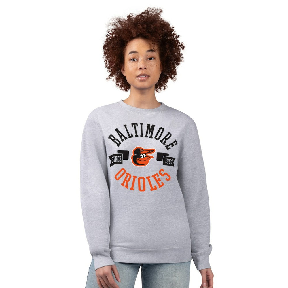 Baltimore Orioles G-III 4Her by Carl Banks Women's Team Logo Fleece Pullover Sweatshirt | MLB For sale
