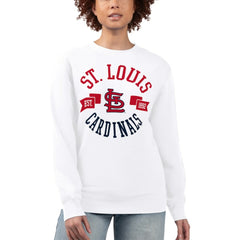 St. Louis Cardinals G-III 4Her by Carl Banks Women's Team Logo Fleece Pullover Sweatshirt | MLB Near me