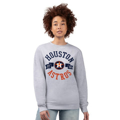 Houston Astros G-III 4Her by Carl Banks Women's Team Logo Fleece Pullover Sweatshirt | MLB Outlet
