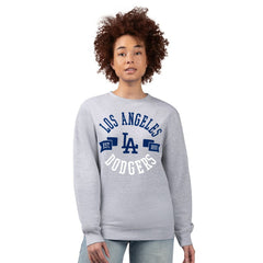 Los Angeles Dodgers G-III 4Her by Carl Banks Women's Team Logo Fleece Pullover Sweatshirt | MLB For sale