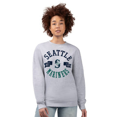 Seattle Mariners G-III 4Her by Carl Banks Women's Team Logo Fleece Pullover Sweatshirt | MLB On Sale