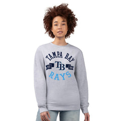 Tampa Bay Rays G-III 4Her by Carl Banks Women's Team Logo Fleece Pullover Sweatshirt | MLB New