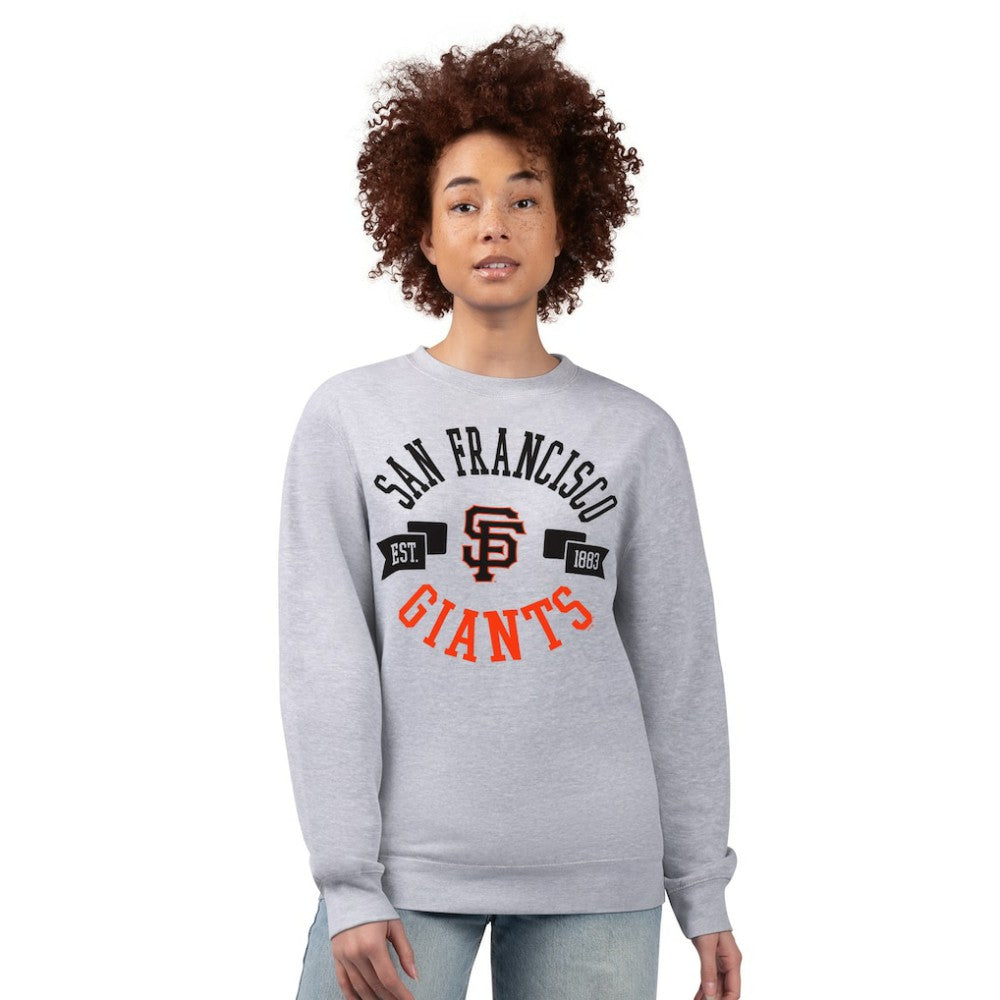 San Francisco Giants G-III 4Her by Carl Banks Women's Team Logo Fleece Pullover Sweatshirt | MLB US