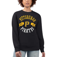 Pittsburgh Pirates G-III 4Her by Carl Banks Women's Team Logo Fleece Pullover Sweatshirt | MLB US