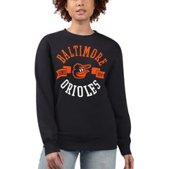 Baltimore Orioles G-III 4Her by Carl Banks Women's Team Logo Fleece Pullover Sweatshirt | MLB For sale