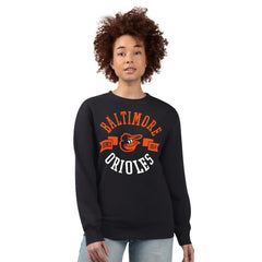 Baltimore Orioles G-III 4Her by Carl Banks Women's Team Logo Fleece Pullover Sweatshirt | MLB For sale