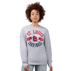 St. Louis Cardinals G-III 4Her by Carl Banks Women's Team Logo Fleece Pullover Sweatshirt | MLB Discount