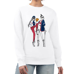Atlanta Braves G-III 4Her by Carl Banks Women's Baseball Girls Fleece Pullover Sweatshirt | MLB Online