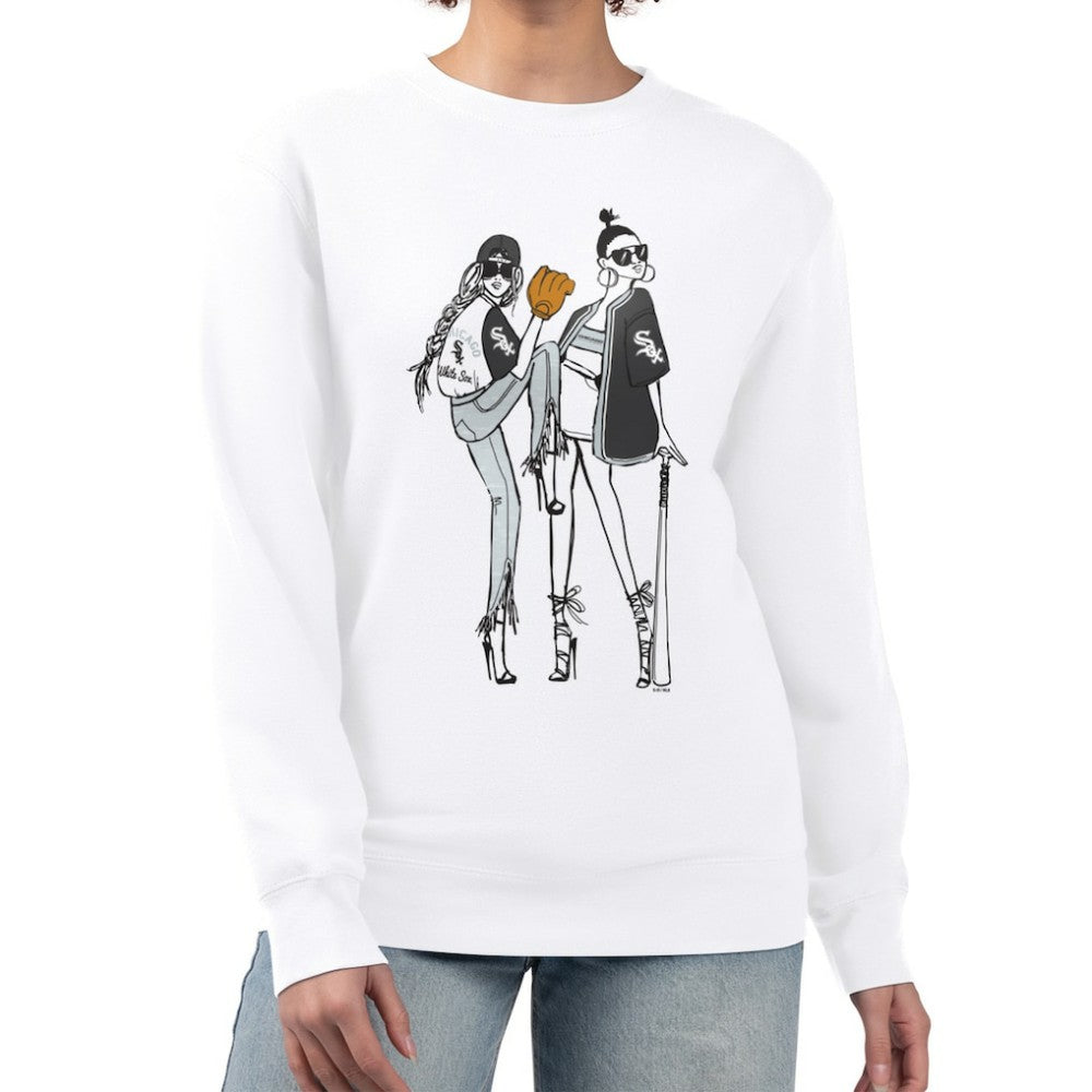 Chicago White Sox G-III 4Her by Carl Banks Women's Baseball Girls Fleece Pullover Sweatshirt | MLB Shop