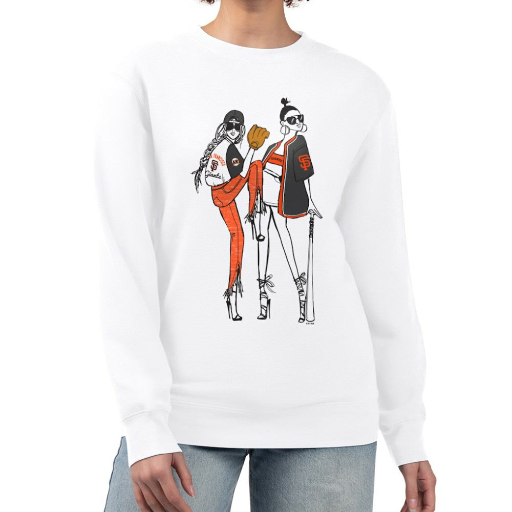 San Francisco Giants G-III 4Her by Carl Banks Women's Baseball Girls Fleece Pullover Sweatshirt | MLB US