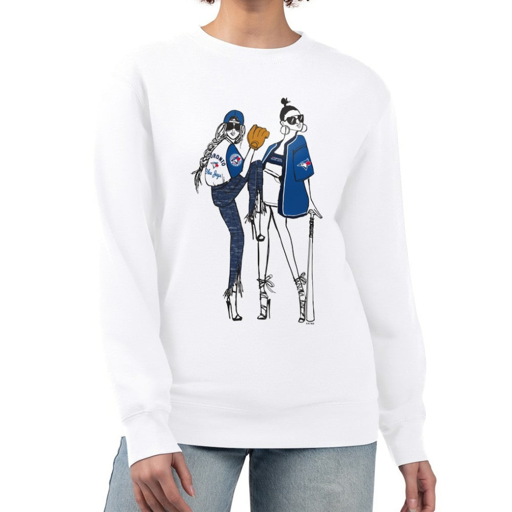 Toronto Blue Jays G-III 4Her by Carl Banks Women's Baseball Girls Fleece Pullover Sweatshirt | MLB Online