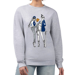 Los Angeles Dodgers G-III 4Her by Carl Banks Women's Baseball Girls Fleece Pullover Sweatshirt | MLB On Sale