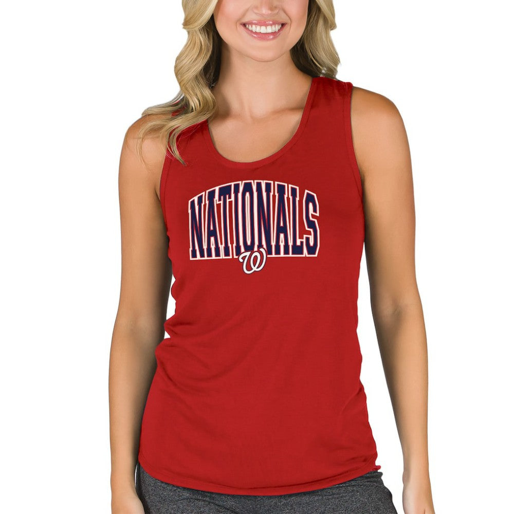 Washington Nationals Concepts Sport Women's Marathon Racerback Tank Top | MLB On Sale