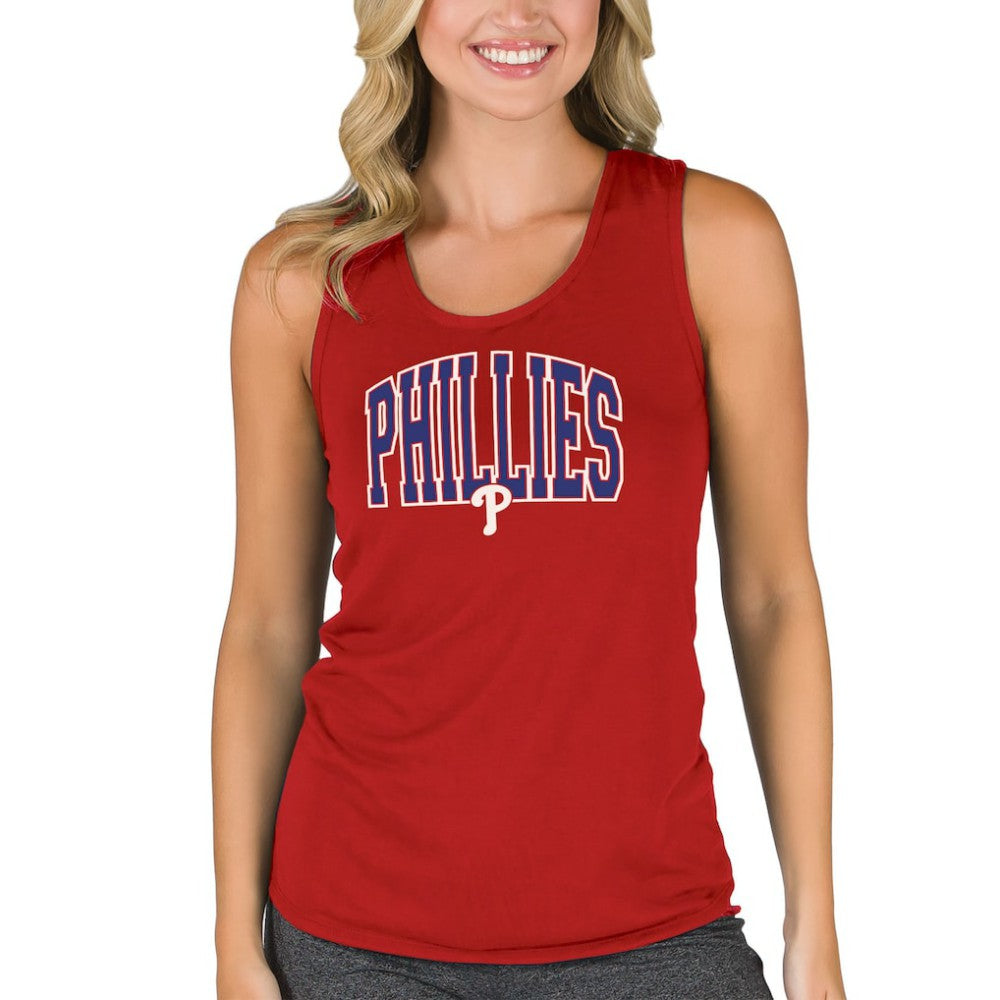 Philadelphia Phillies Concepts Sport Women's Marathon Racerback Tank Top | MLB Shop