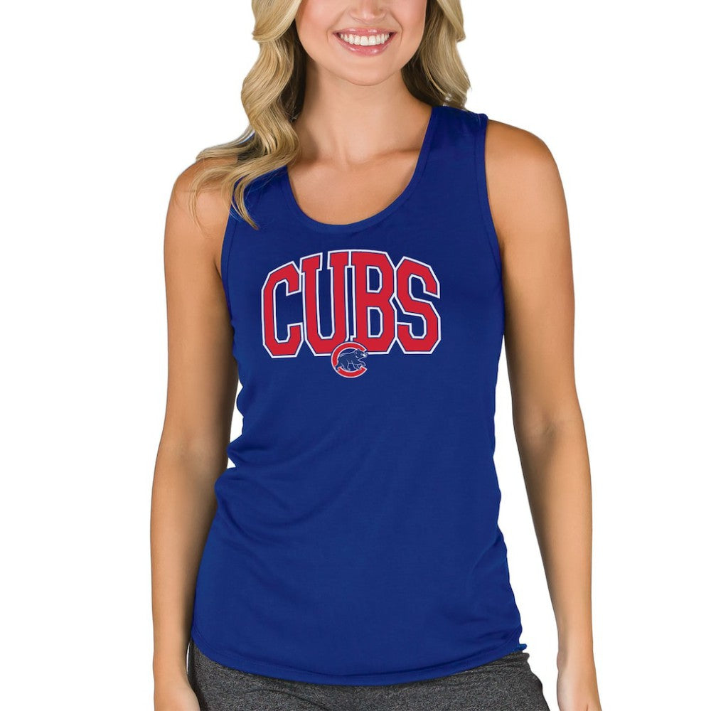 Chicago Cubs Concepts Sport Women's Marathon Racerback Tank Top | MLB New