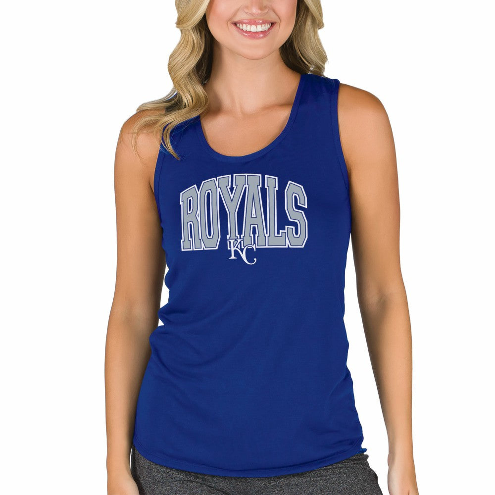 Kansas City Royals Concepts Sport Women's Marathon Racerback Tank Top | MLB Outlet