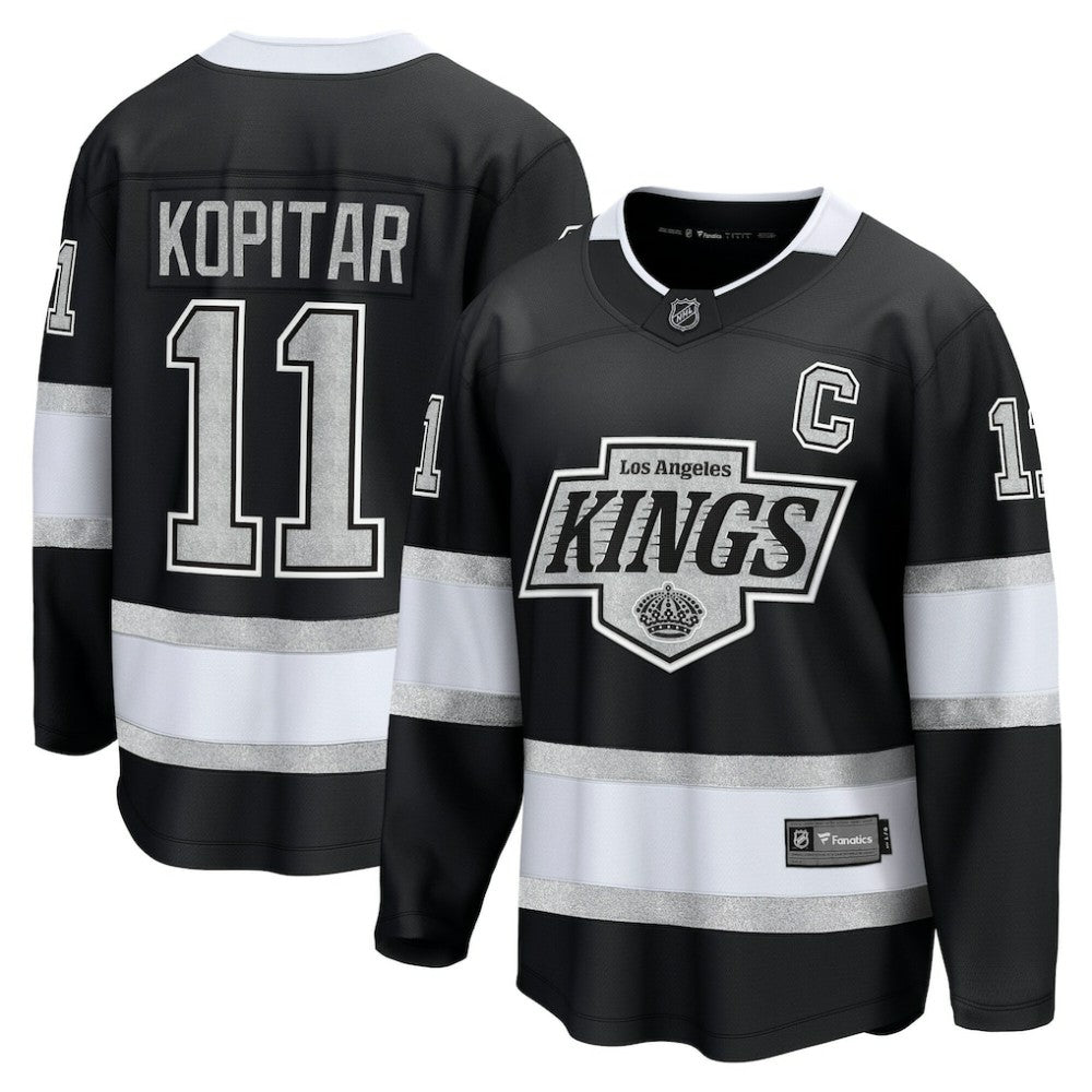 Anze Kopitar Los Angeles Kings Fanatics Home Premier Breakaway Player Jersey Discount