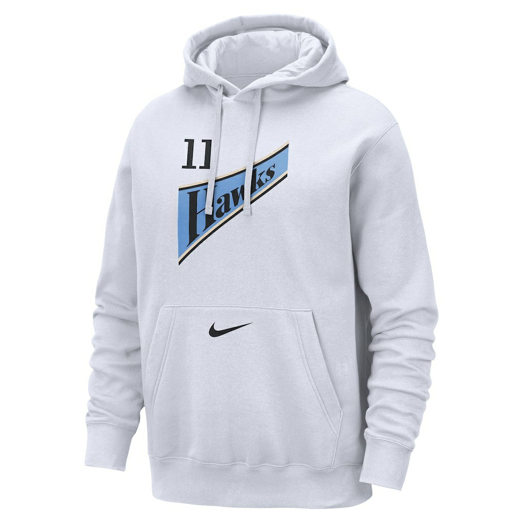 Trae Young Atlanta Hawks 2024/25 Name & Number Pullover Hoodie On Sale