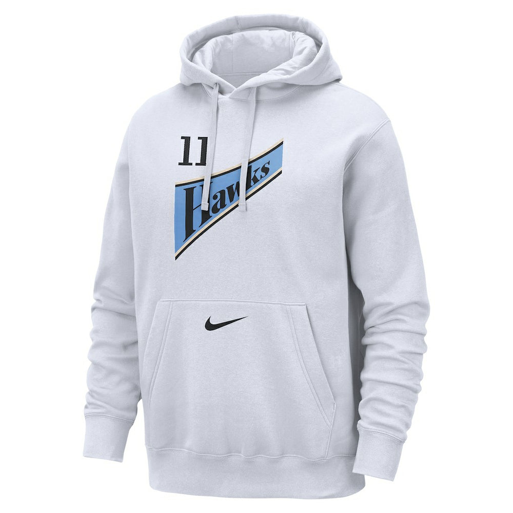 Trae Young Atlanta Hawks 2024/25 Name & Number Pullover Hoodie On Sale