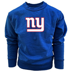 New York Giants  Wes & Willy Youth Reversible Fleece Pullover Sweatshirt