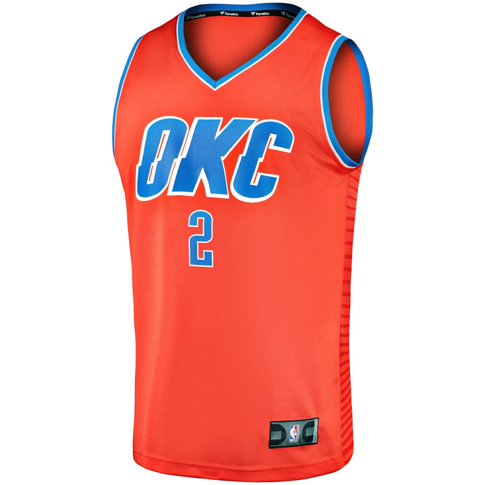 Shai Gilgeous-Alexander Oklahoma City Thunder Fast Break Player Jersey Online
