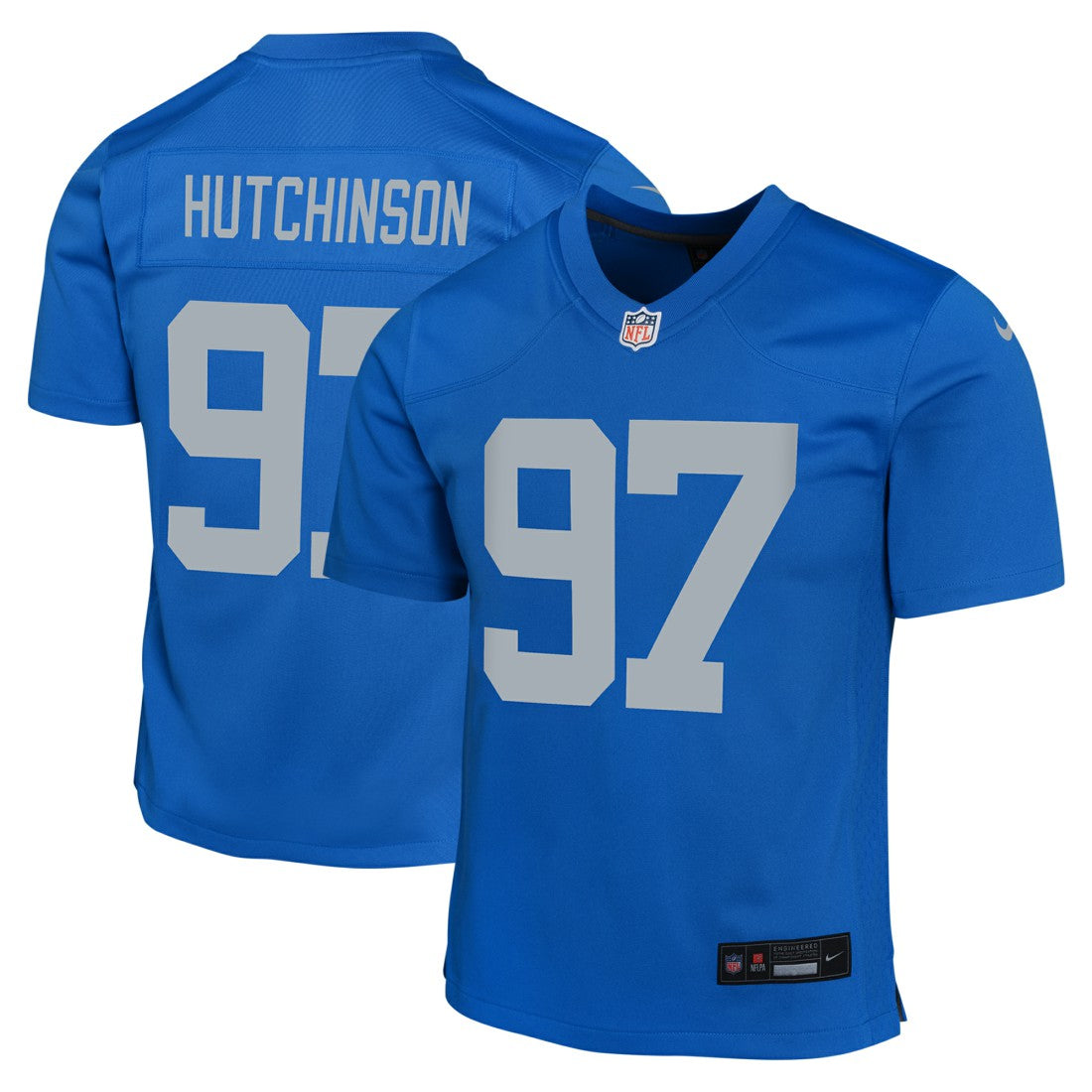 Detroit Lions Nike Aidan Hutchinson  Youth Game Jersey