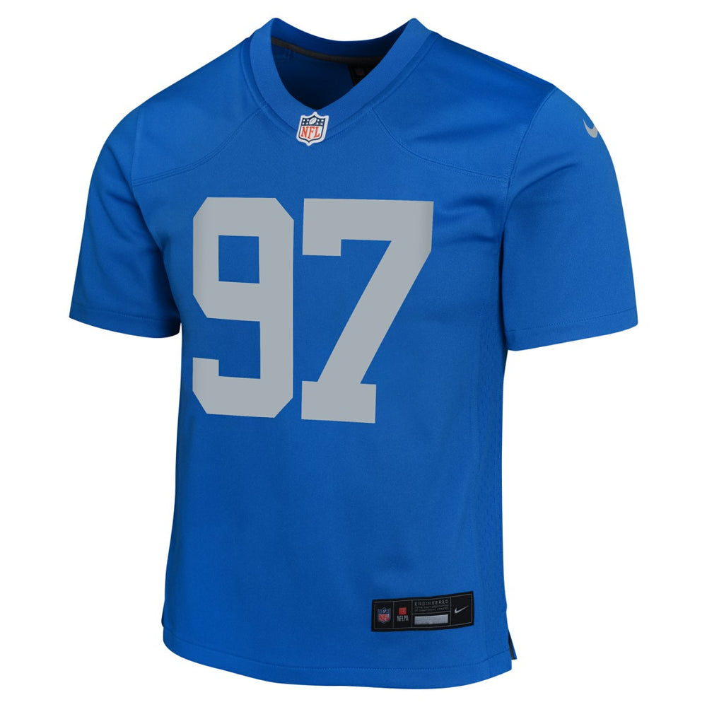 Detroit Lions Nike Aidan Hutchinson  Youth Game Jersey