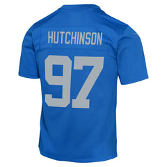 Detroit Lions Nike Aidan Hutchinson  Youth Game Jersey