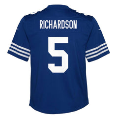 Indianapolis Colts Nike Anthony Richardson Sr.  Youth Game Jersey