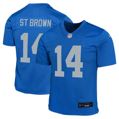 Detroit Lions Nike Amon-Ra St. Brown  Youth Game Jersey