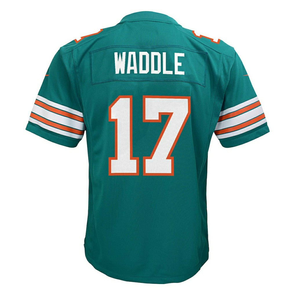 Miami Dolphins Nike Jaylen Waddle  Youth Game Jersey
