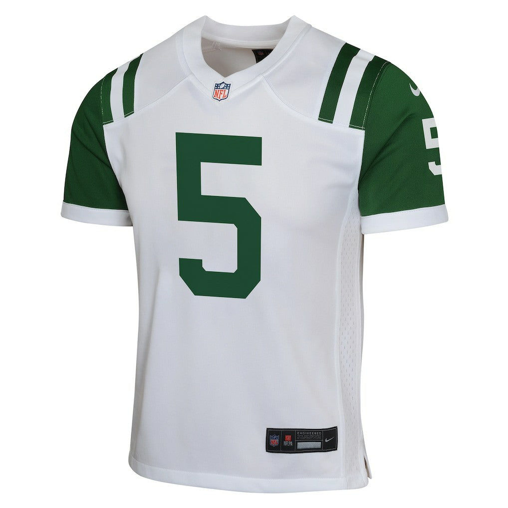 New York Jets Nike Garrett Wilson  Youth Game Jersey