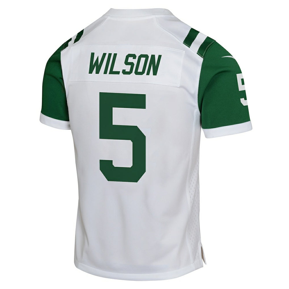 New York Jets Nike Garrett Wilson  Youth Game Jersey
