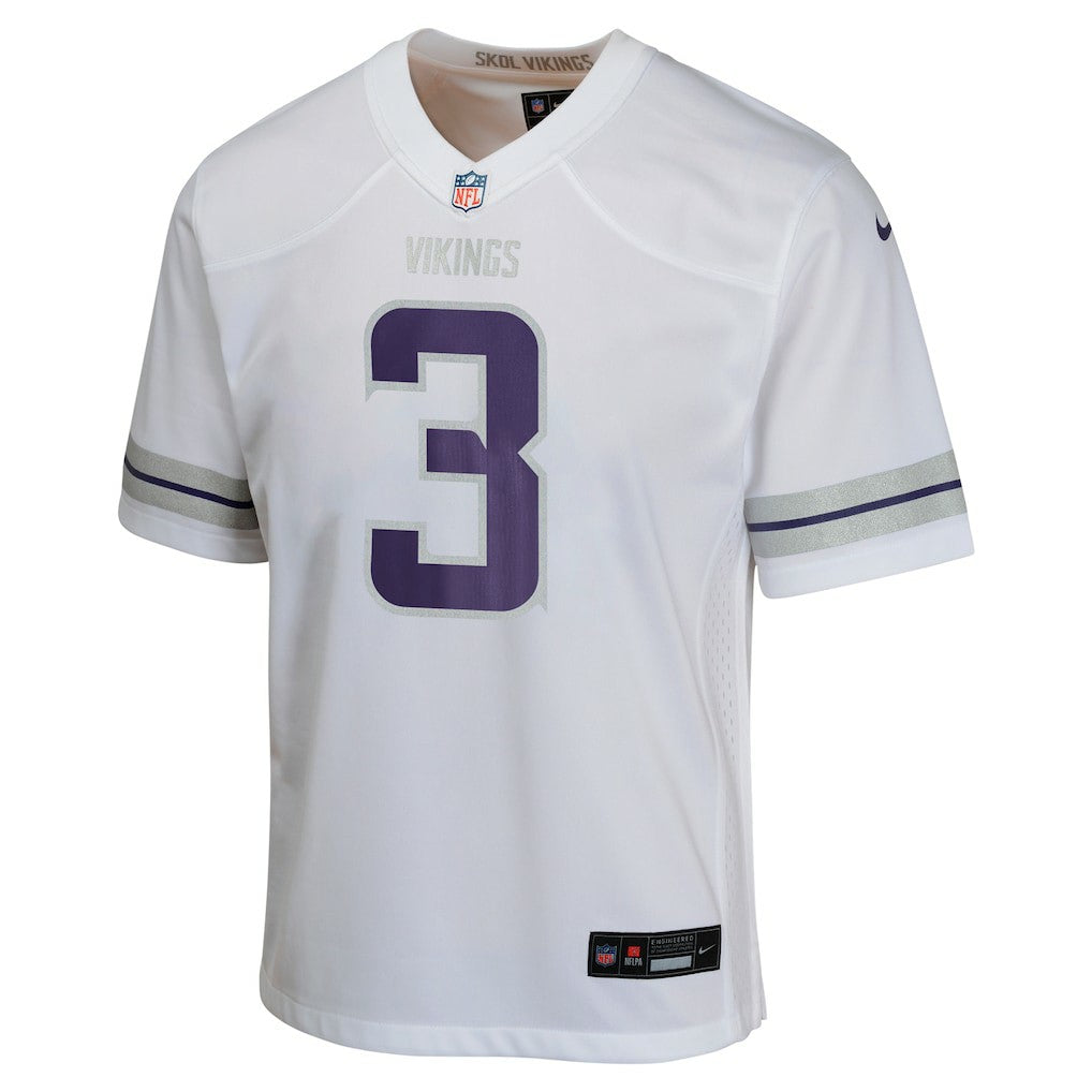 Minnesota Vikings Nike Jordan Addison  Youth Game Jersey
