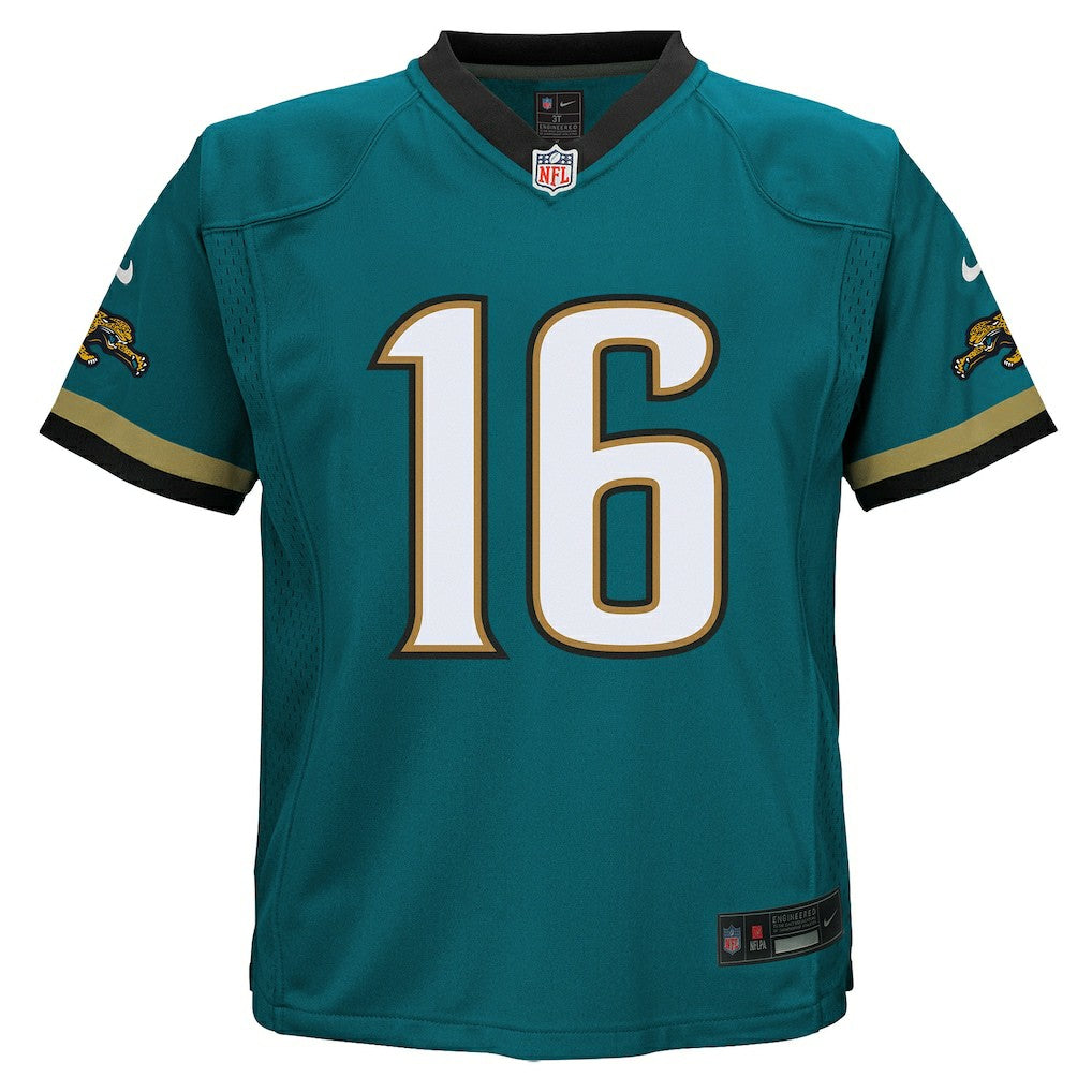 Jacksonville Jaguars Nike Trevor Lawrence  Preschool Prowler Throwback Player Game Jersey